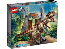 Купить конструктор Jurassic World LEGO 75936 Парк Юрского периода: ярость Ти-Рекса, цены на Мегамаркет | Артикул: 100043349874