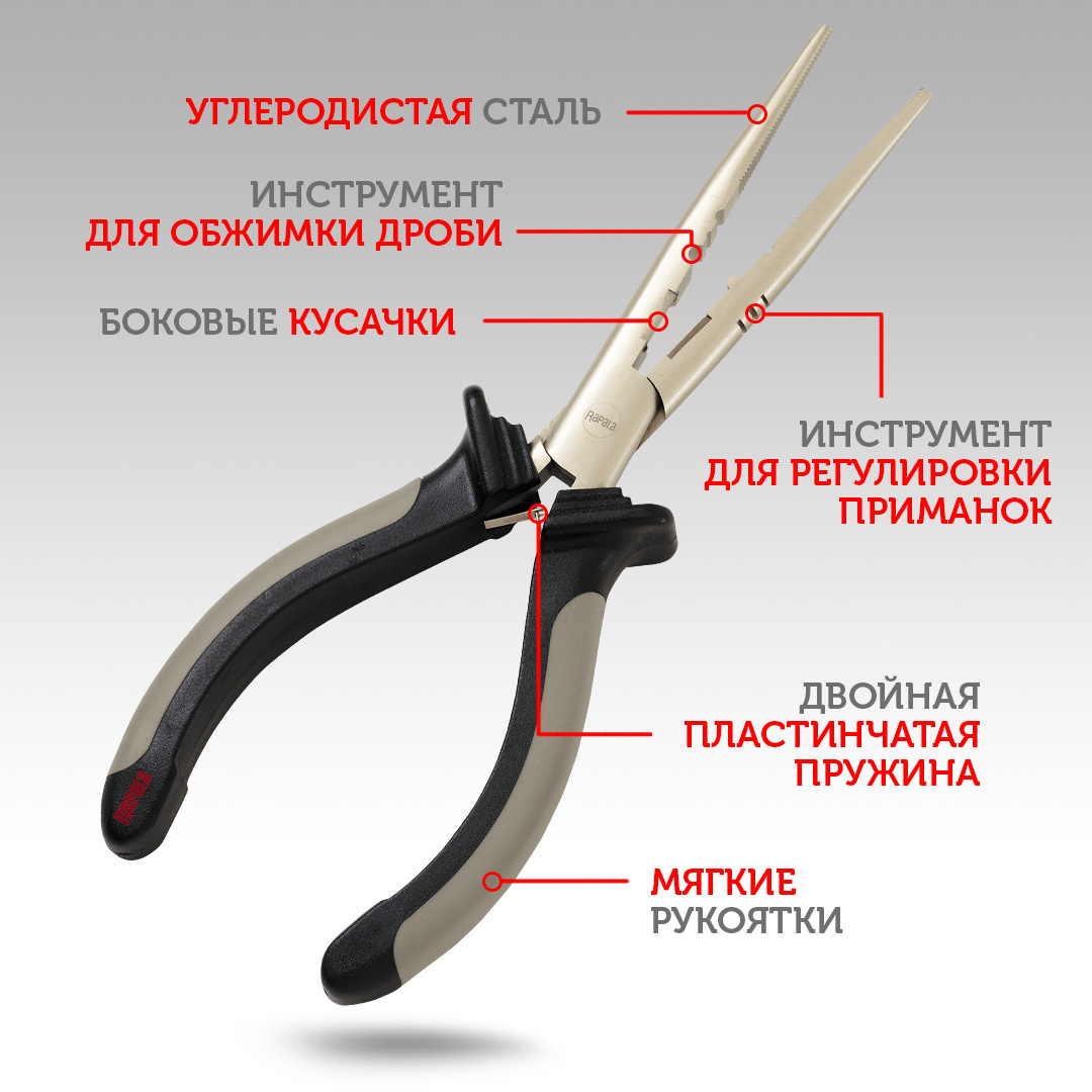 Rapala RCP8 Pliers Black