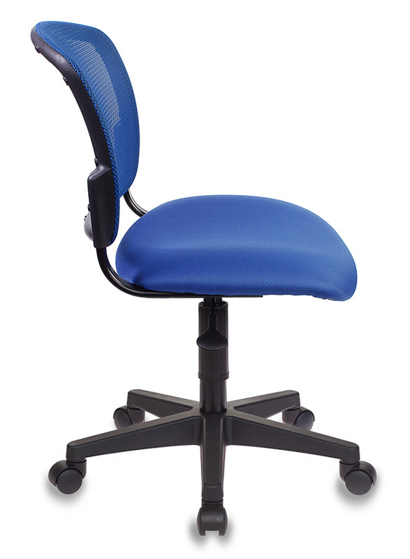 Компьютерное кресло Бюрократ CH-296/BL/15-10, темно-синий/синий