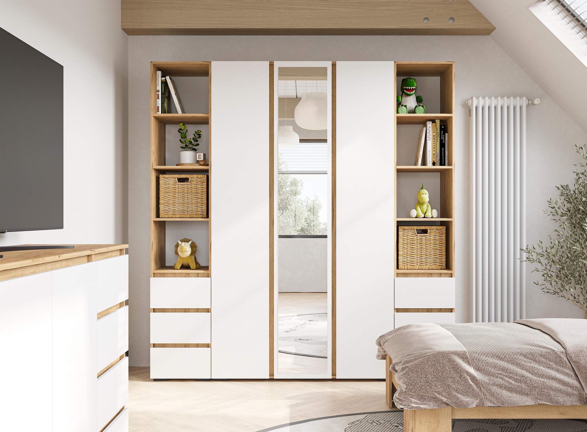 Хелен крафт золотой белый шкаф. Шкаф Хелен ШК 02. Шкаф Хелен ШК 03. Шкаф Хелен ШК 01. Хелен ШК 02 3х створчатый с зеркалом дуб золотой