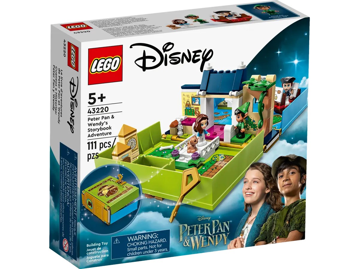 Купить конструктор Lego Disney Сборник рассказов Питера Пэна и Венди, 43220, цены на Мегамаркет | Артикул: 600011459306