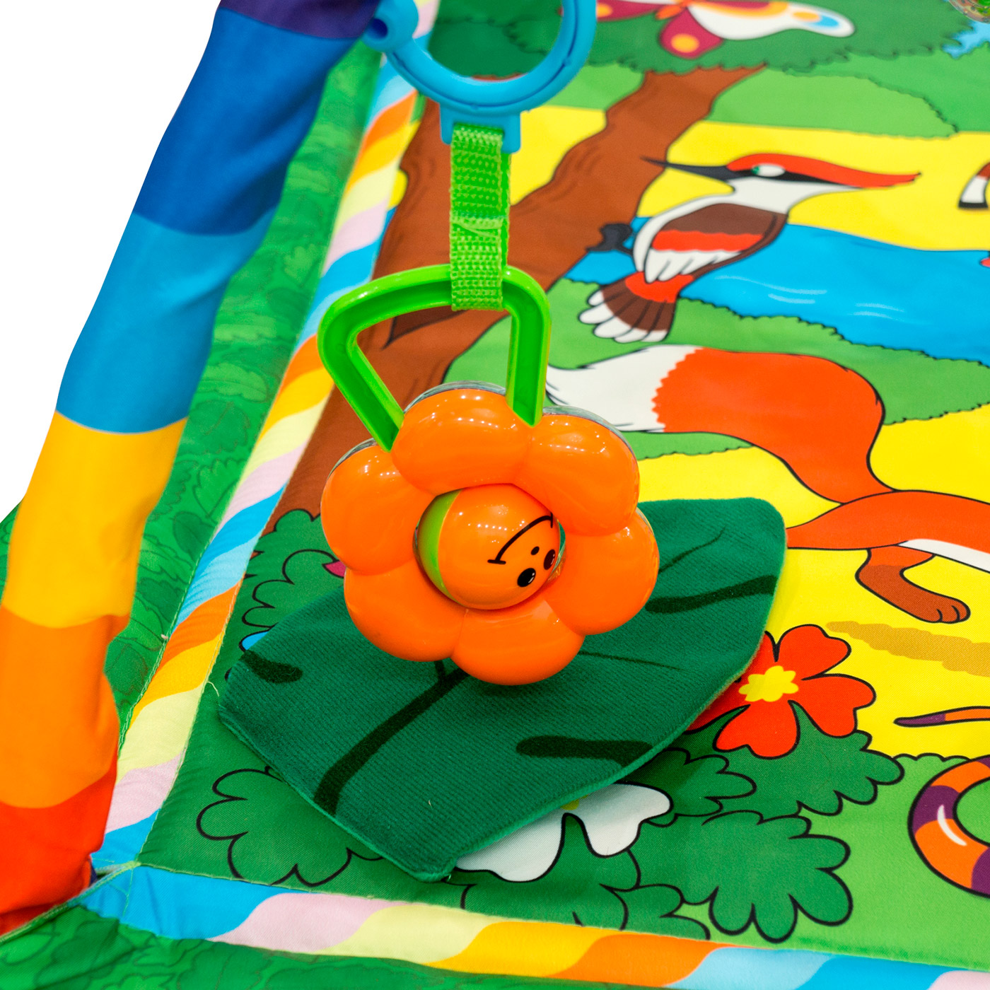 Развивающий коврик для детей с игрушками Funkids "Delux Step Up Gym", Jungle / CC9990