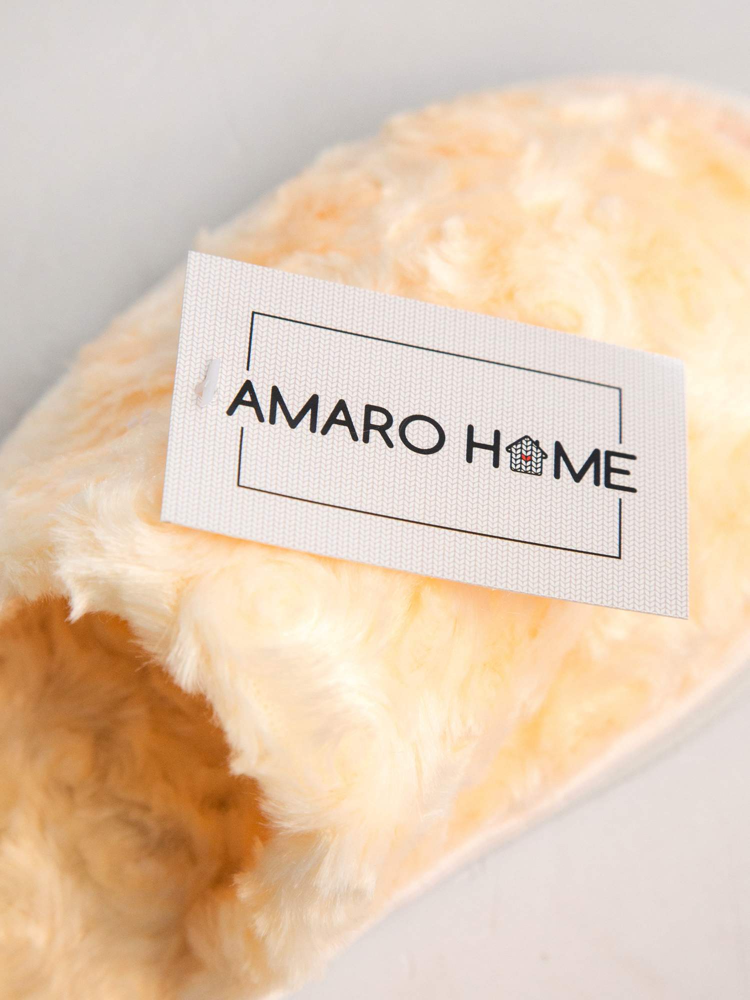 Миниатюра Тапочки женские Amaro Home HOME-4006 бежевые 36-38 RU №8