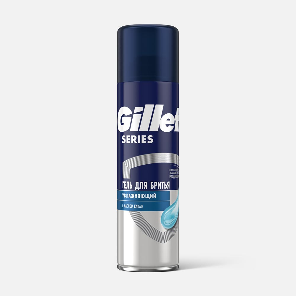 Гель для бритья Gillette Series Увлажняющий 200 мл - купить в Магнит Косметик - Купер, цена на Мегамаркет
