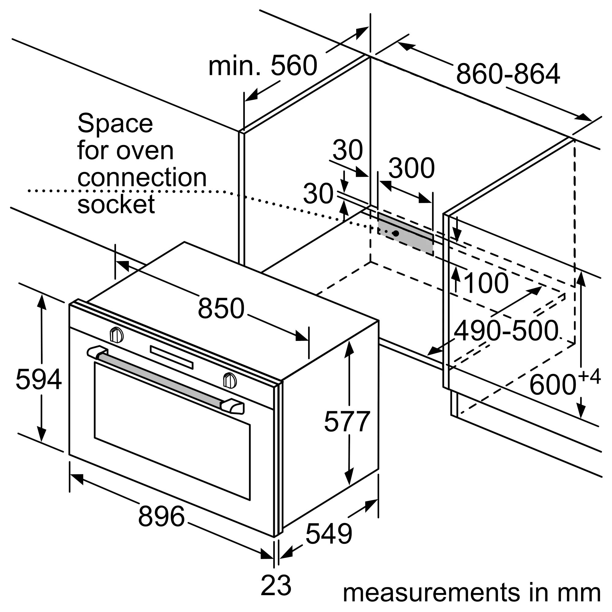 bosch hbf512ba1r встраиваемый духовой шкаф