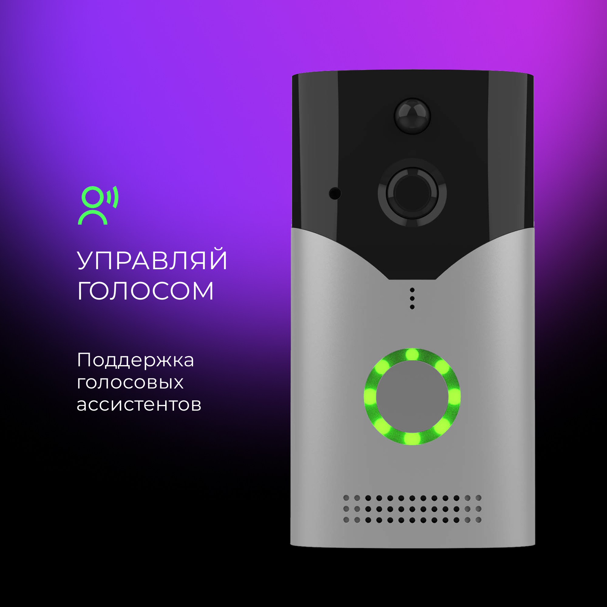 Умный домофон HIPER IoT Cam CX4 - отзывы покупателей на Мегамаркет |  600004885978