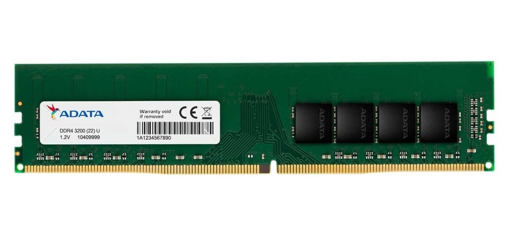 Оперативная память ADATA Premier DDR4 1x8Gb, 3200MHz (AD4U32008G22-BGN), купить в Москве, цены в интернет-магазинах на Мегамаркет