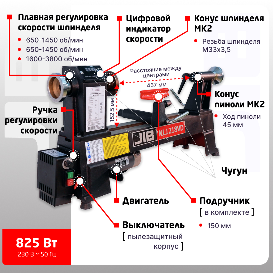 Токарный По Дереву Jib Купить