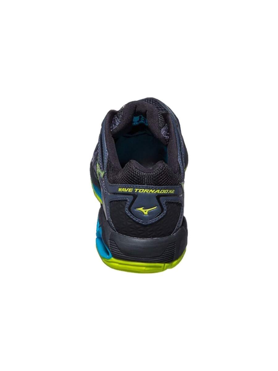 Кроссовки мужские Mizuno Wave Tornado X2 зеленые 38 EU - купить в Москве,  цены на СберМегаМаркет