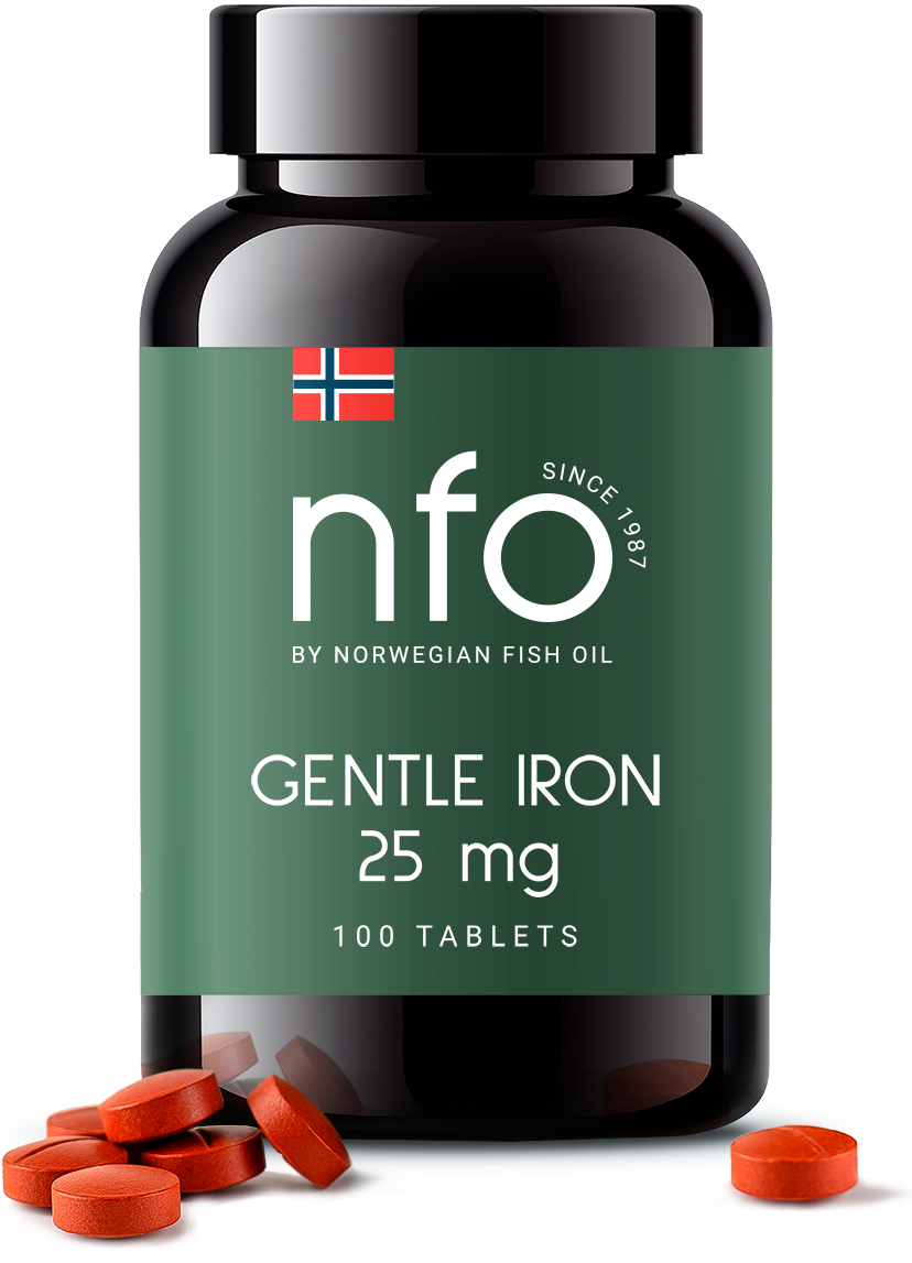 Витамины Легкодоступное железо Norwegian Fish Oil 25 мг таблетки 100 шт. - купить в интернет-магазинах, цены на Мегамаркет | витаминные комплексы 0030