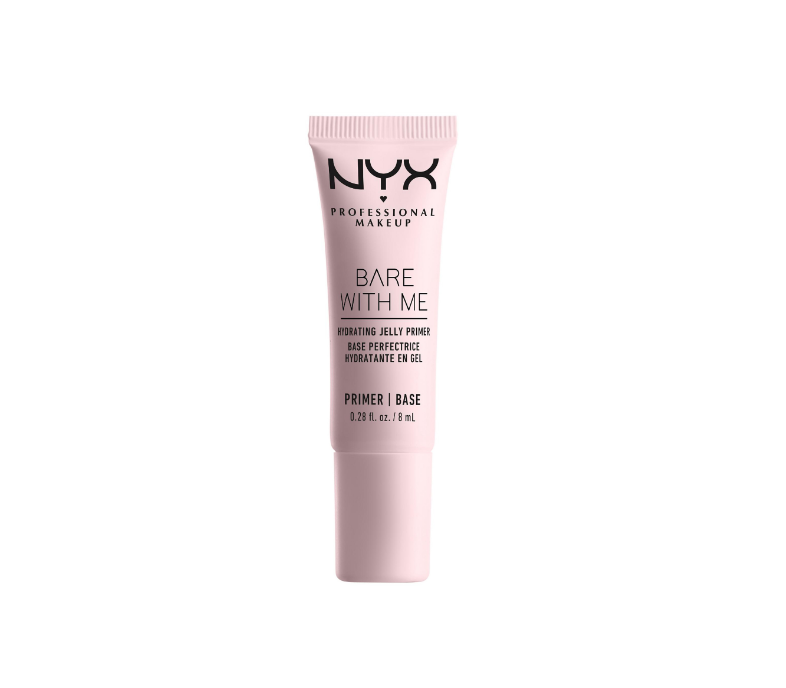 NYX bare with me праймер. Уходный праймер NYX professional Makeup bare with me Hydrating Jelly primer. NYX база под макияж. База от НИКС для лица.