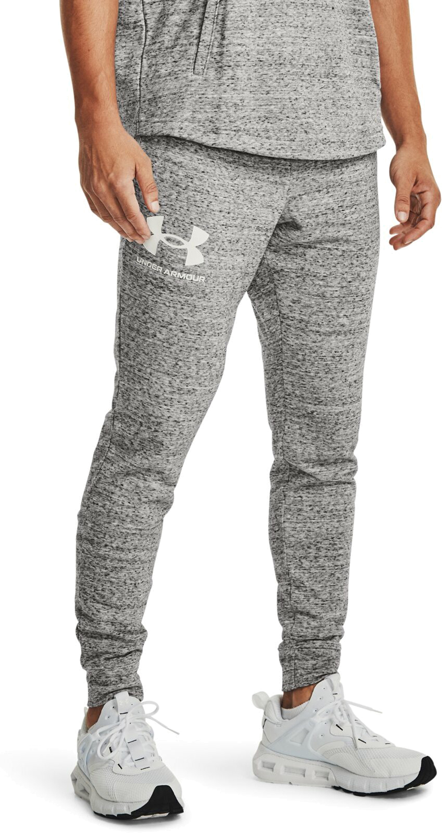 Спортивные брюки мужские Under Armour Rival Terry Jogger серые LG - купить в SportPoint, цена на Мегамаркет