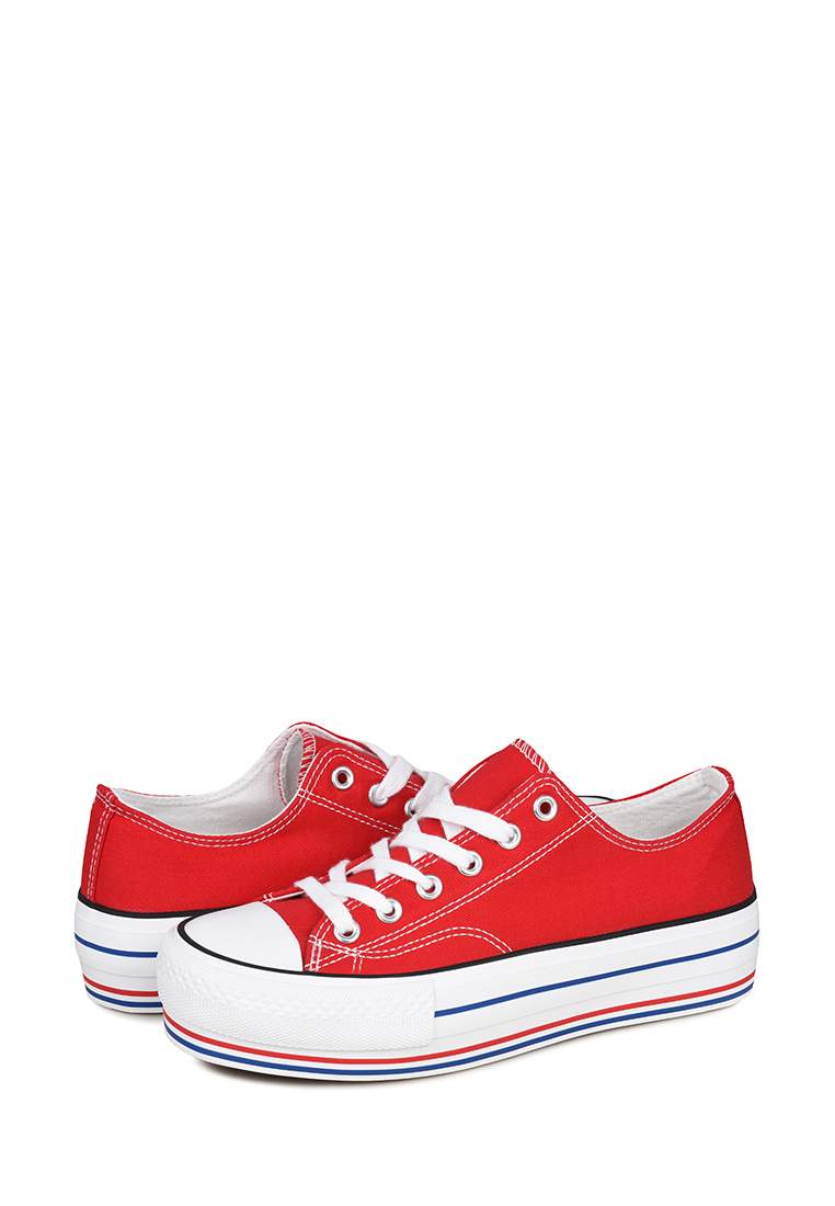 Imitation converse rouge best sale