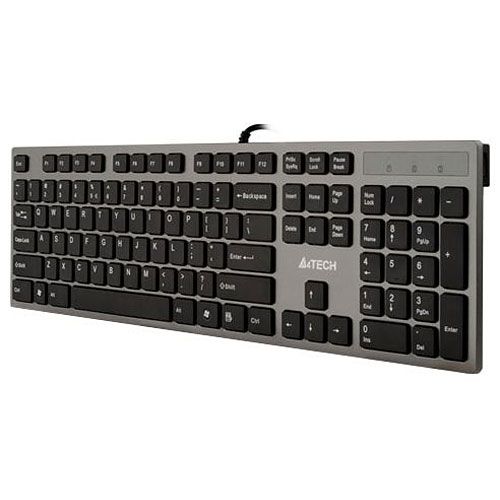 Проводная клавиатура A4Tech KV-300H Gray/Black (84670) - купить в Oli-shop, цена на Мегамаркет