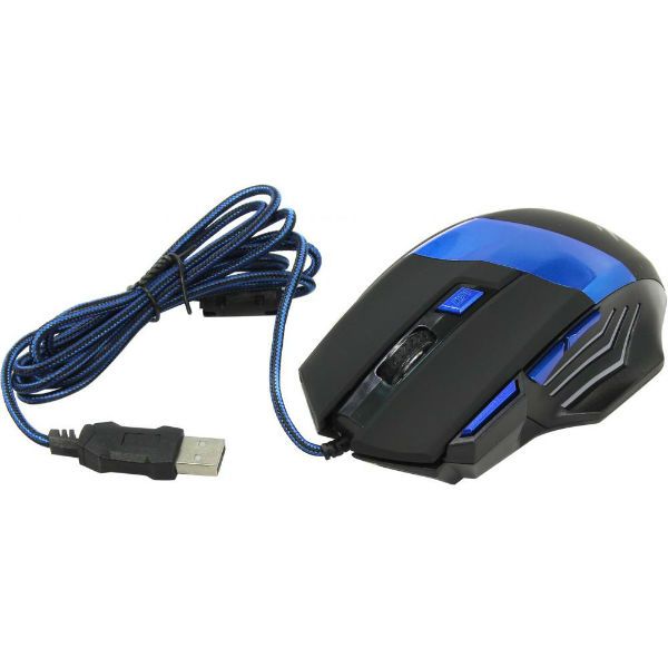 Игровая мышь OKLICK 775G Black/Blue - купить в Мегамаркет Москва, цена на Мегамаркет