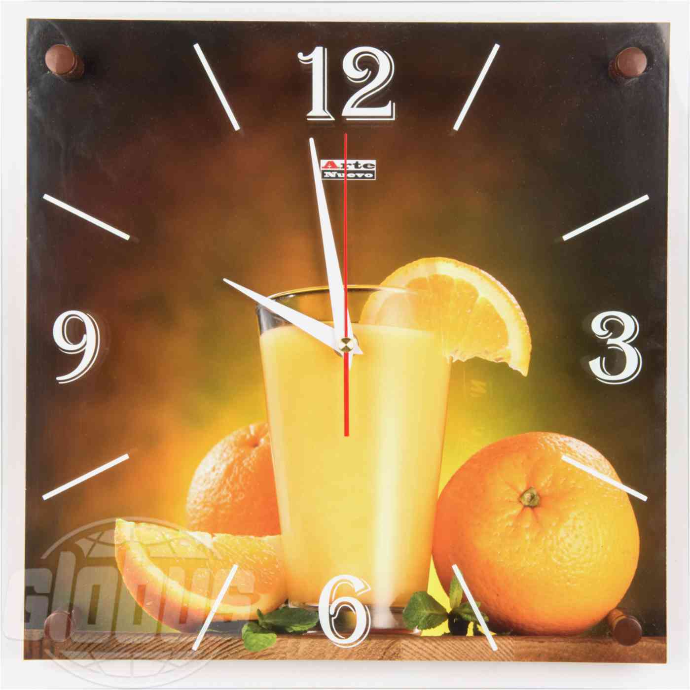Часы 35 см. Часы настенные Arte nuevo. Часы настенные 35х35 см "апельсины". Квадратные настенные часы. Часы с апельсинами на кухню.