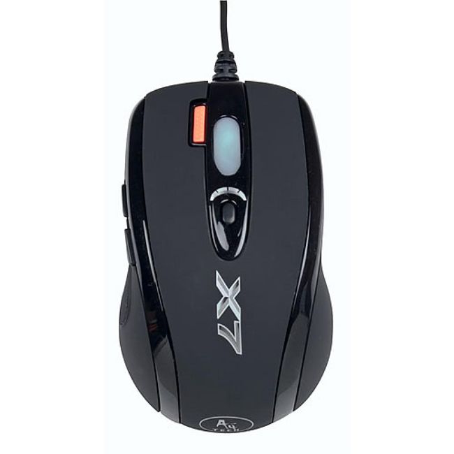 Игровая мышь A4Tech X7 X-710BK Black – купить в Москве, цены в интернет-магазинах на Мегамаркет