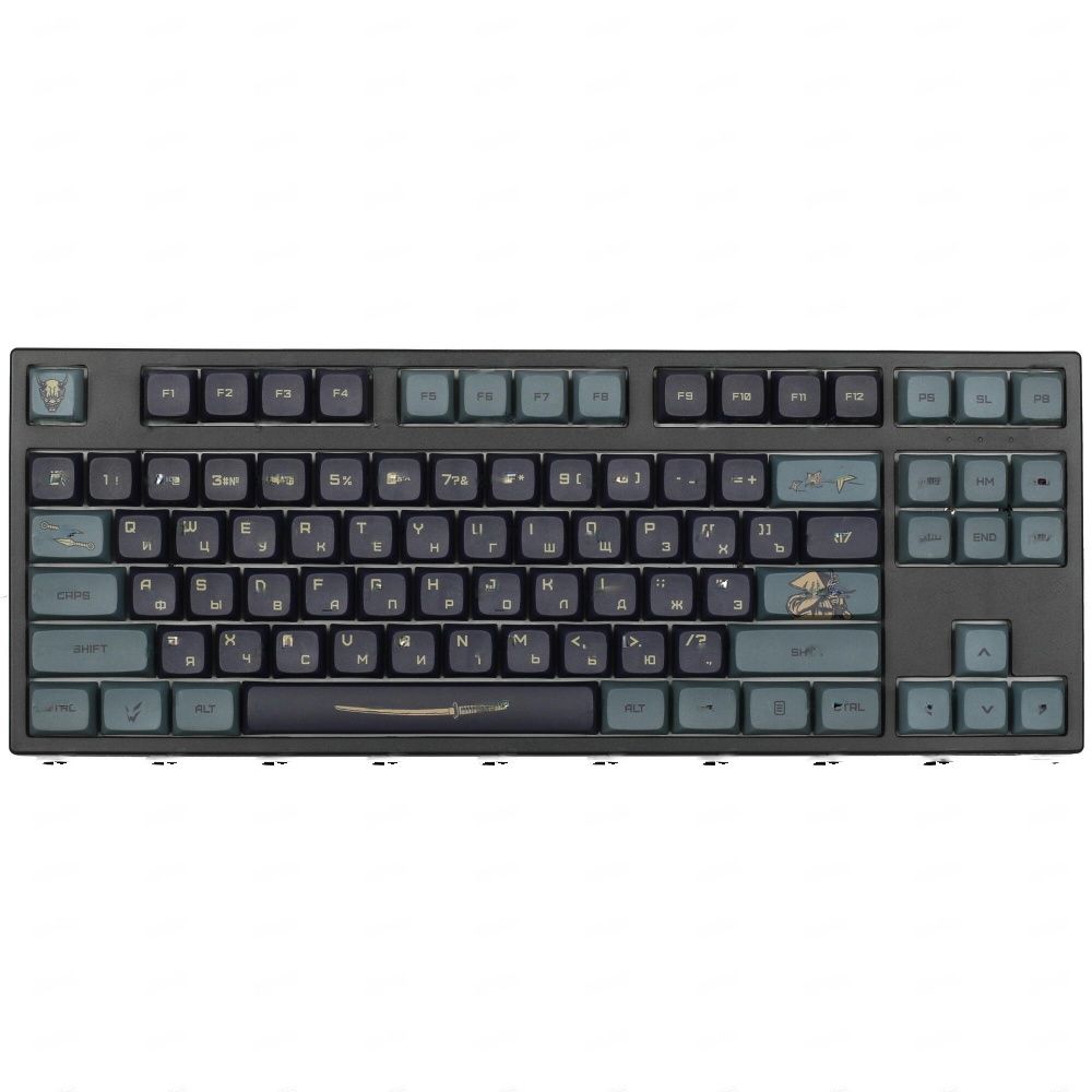 Клавиатура проводная+беспроводная ARDOR GAMING Wakizashi AG-ZD-87GT-XDA-HS-B, купить в Москве, цены в интернет-магазинах на Мегамаркет