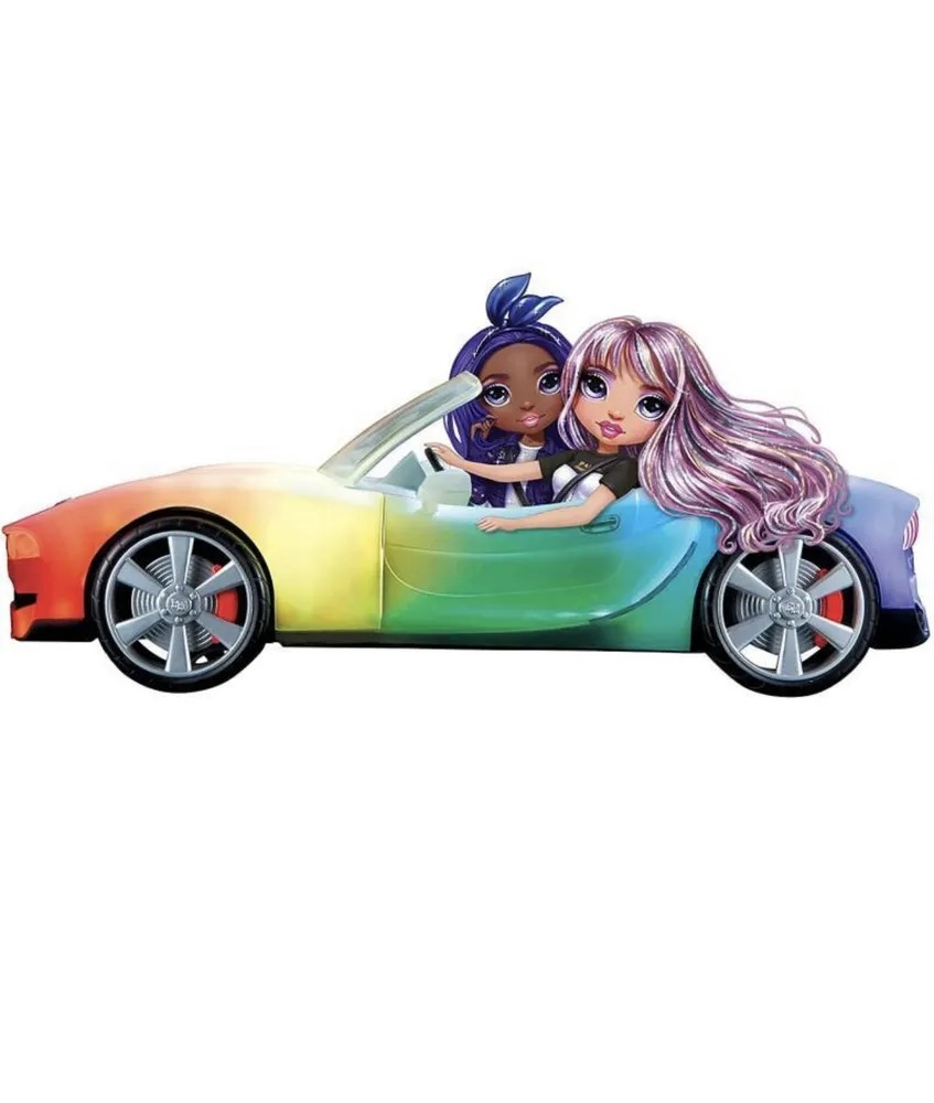 Купить mGA Entertainment Машина Rainbow High Color Change Car Автомобиль  для куклы 574316, цены на Мегамаркет