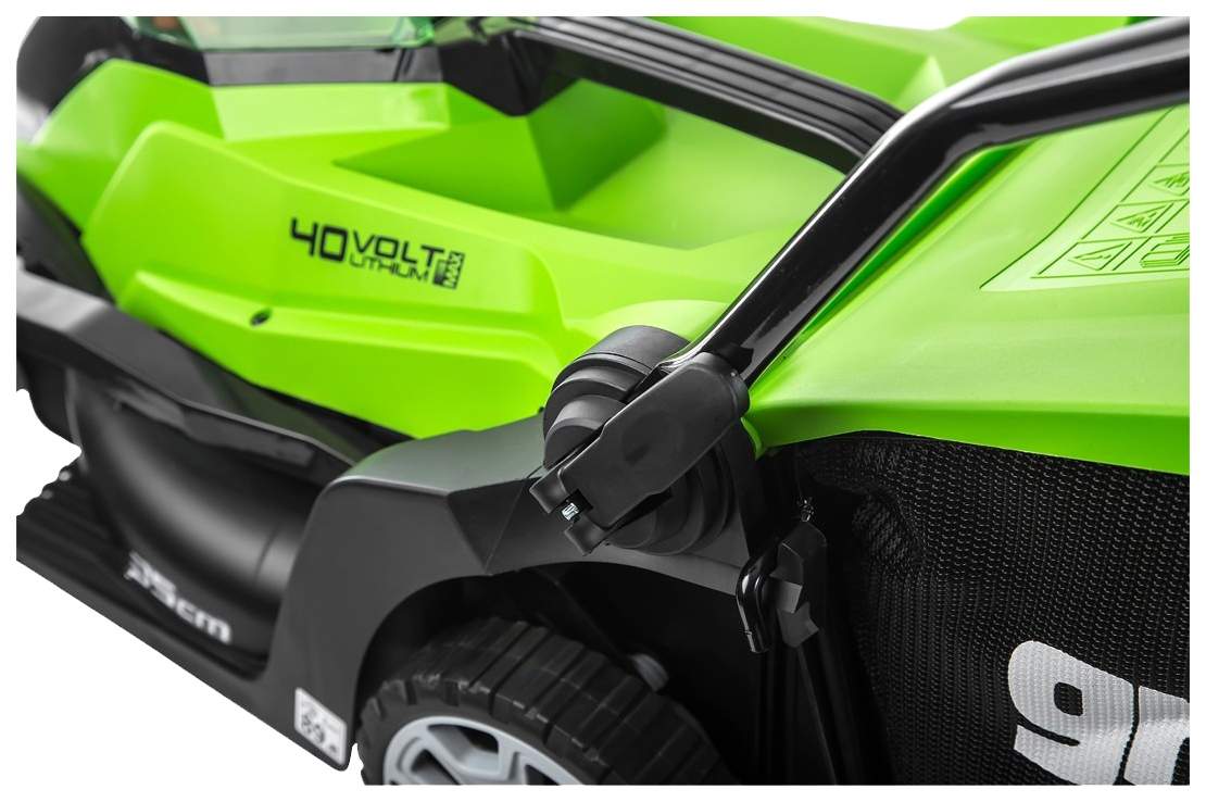 Аккумуляторная газонокосилка Greenworks G40LM35 2501907 без АКБ и ЗУ