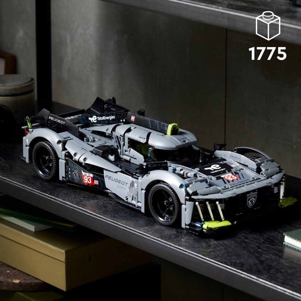 Купить конструктор LEGO Technic Гибридный гиперкар PEUGEOT9X8, 1775  деталей, 42156, цены на Мегамаркет | Артикул: 600012415177