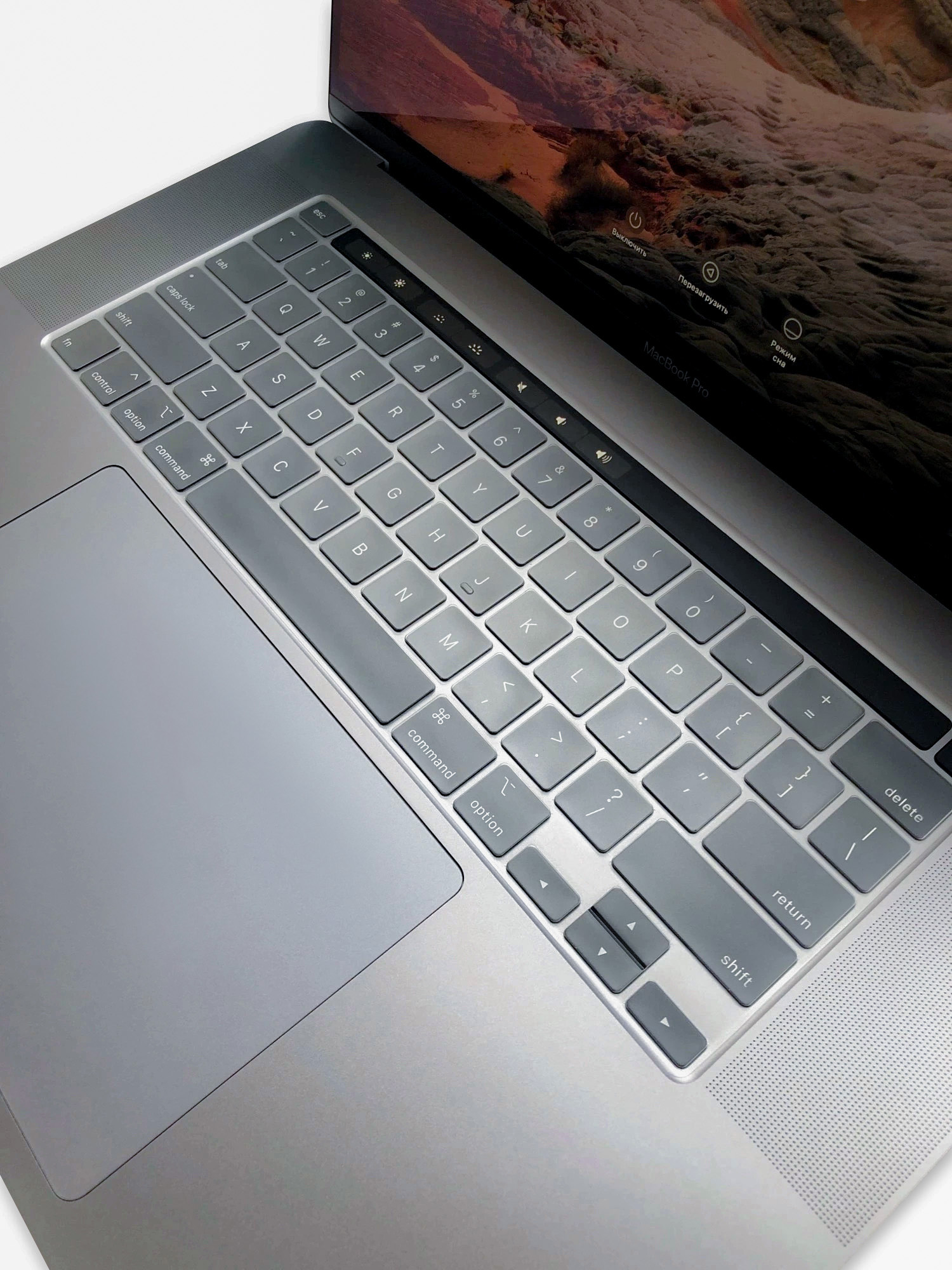 Накладка на клавиатуру Wiwu Keyboard Protector USA для MacBook Pro 13/16 2020 (Clear)