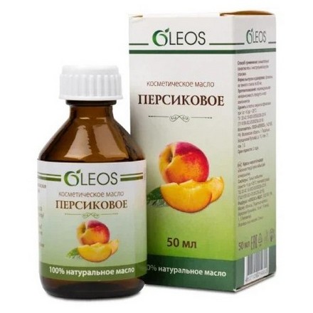 Косметическое масло OLEOS «Персиковое», 50 мл