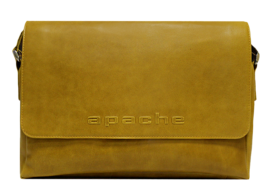 Сумка мужская Apache СМ-1013-A табачно-желтая