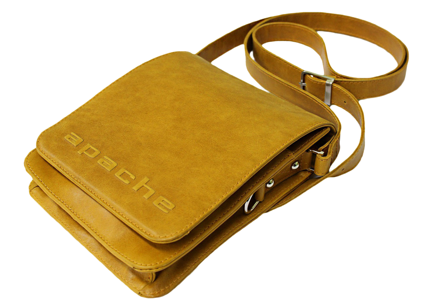 Сумка планшет мужская Apache СМ-3013-А табачно-желтая