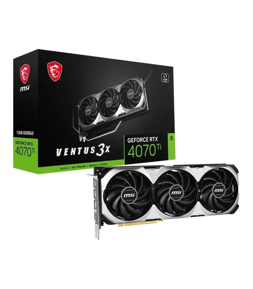 Видеокарта MSI VGA RTX4070TI Super Vent 3X PCIE16 - купить в Мегамаркет Москва Томилино, цена на Мегамаркет