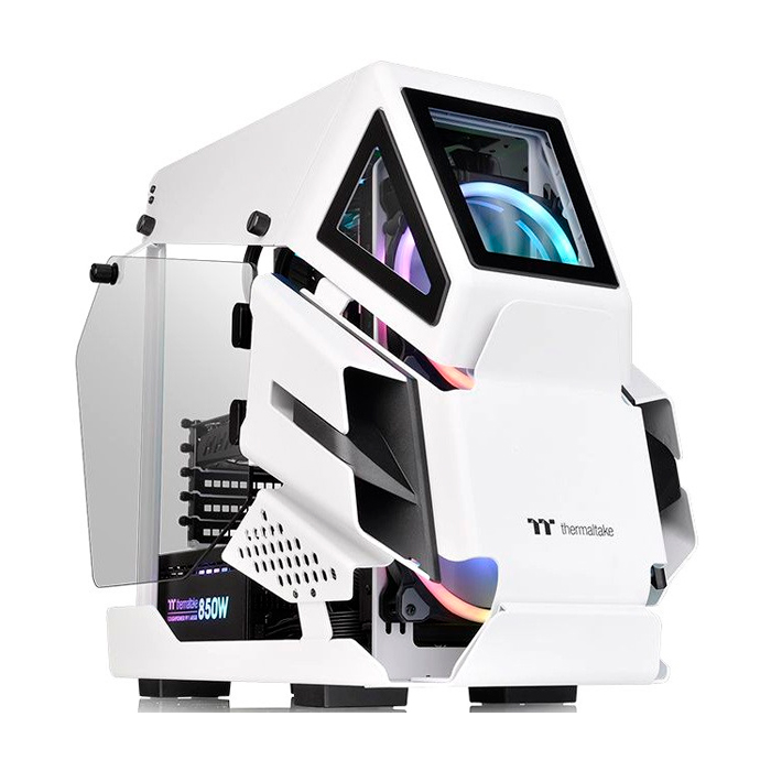 Корпус компьютерный Thermaltake AH T200 Snow (CA-1R4-00S6WN-00) White, купить в Москве, цены в интернет-магазинах на Мегамаркет