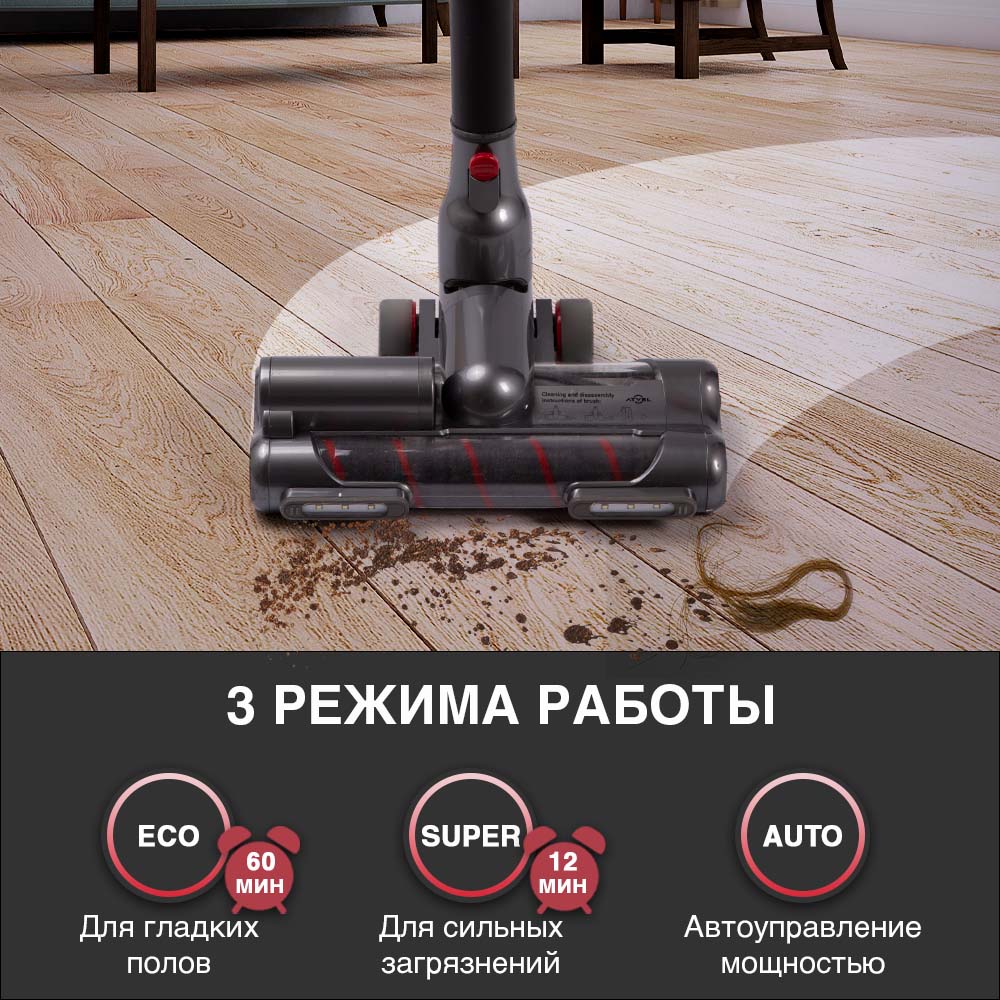 Пылесос вертикальный atvel Upright g9 аккумуляторный. Atvel upright g9