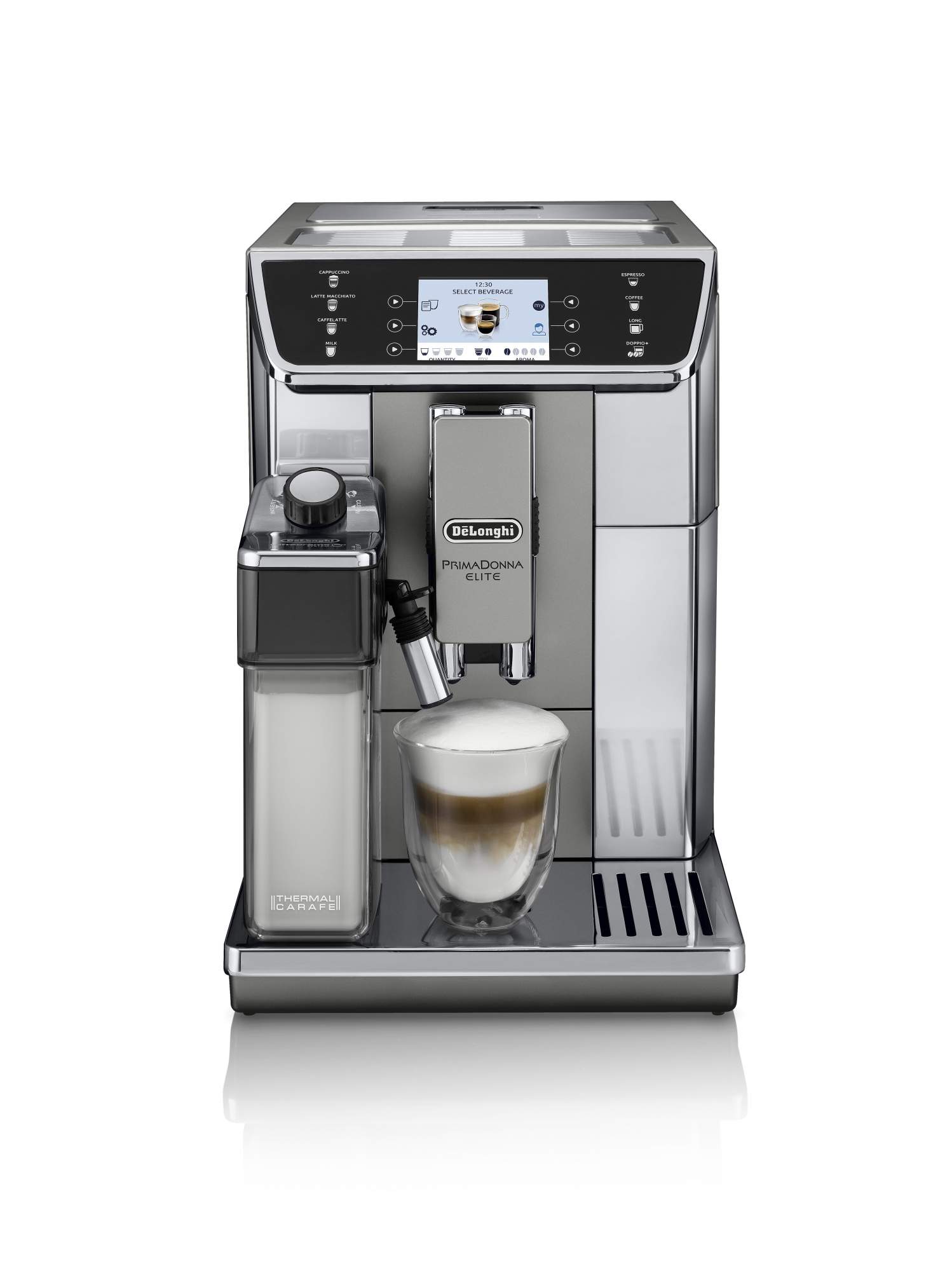 Кофемашина автоматическая DeLonghi ECAM 650.55.MS Silver, купить в Москве, цены в интернет-магазинах на Мегамаркет