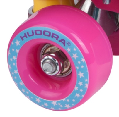 Ролики-квады HUDORA Skate Wonders разм. 37/38 розовые