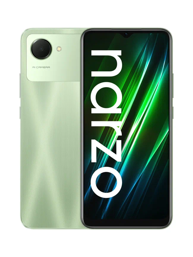 realme narzo 20 green colour