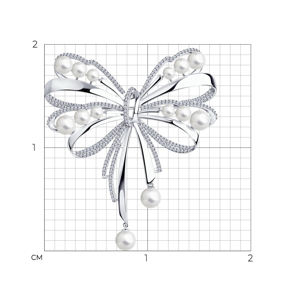 Брошь женская SOKOLOV 94040196