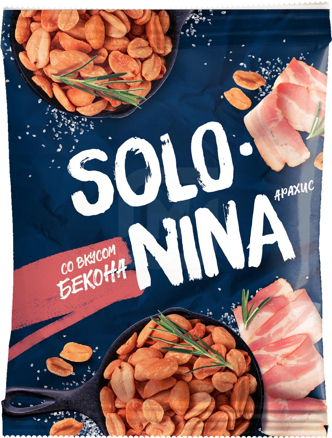 Арахис Solo Nina со вкусом Бекона 130 г