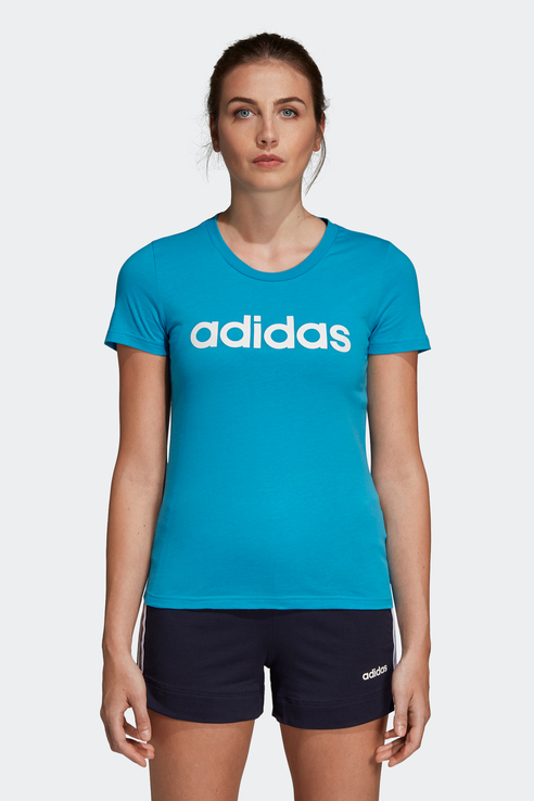 Футболка женская Adidas DU0630 голубая S