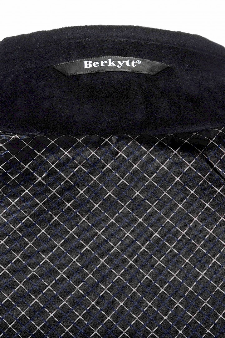 Пальто мужское Berkytt 107/1 К863 Slim-Fit синее 56/176 RU