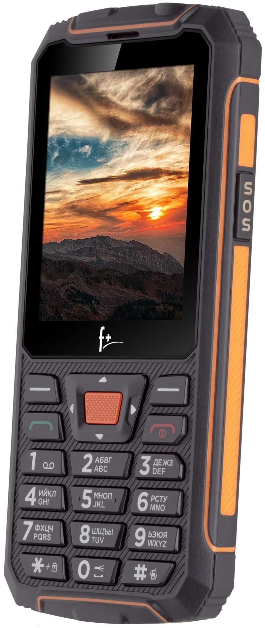 Мобильный телефон Fly F+ R280 Black-orange - купить в Mgnovenie-Plus, цена  на Мегамаркет