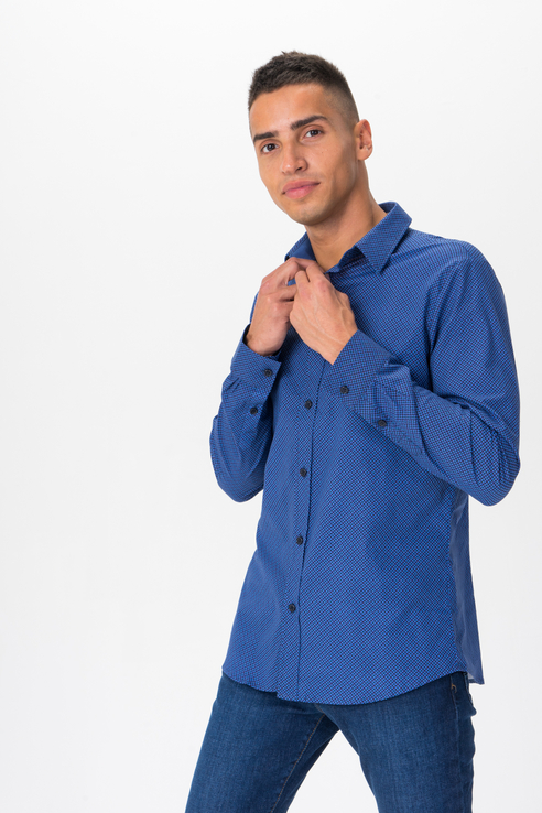 Рубашка мужская Envy Lab R48 синяя 44