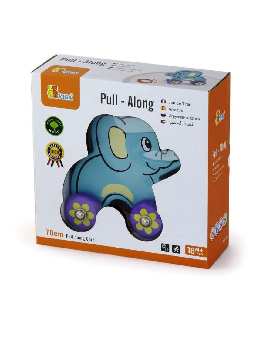 Каталка-игрушка viga слон. Каталка Слоник деревянная. Каталка-игрушка Playgro Pull along Elephant. Каталка слон вкладыши.