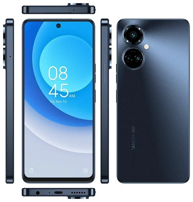Tecno готовит смартфон Camon Slim с батареей до 7000 мАч