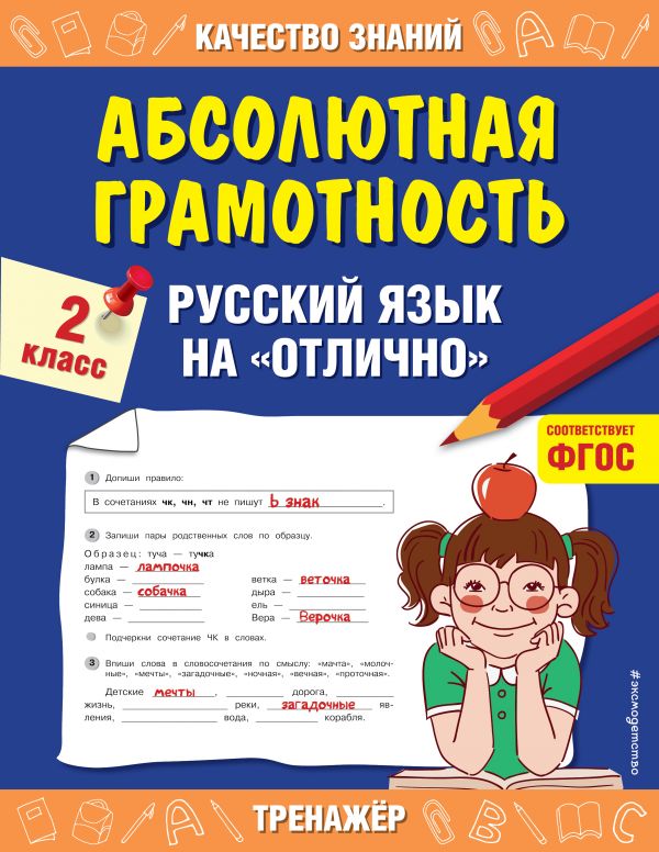 Абсолютная грамотность. Русский язык на «отлично». 2 класс