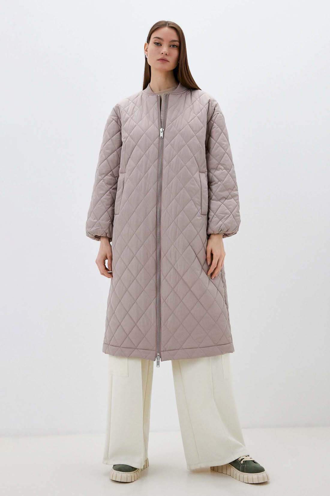 Пальто женское Baon B0322003 бежевое XL