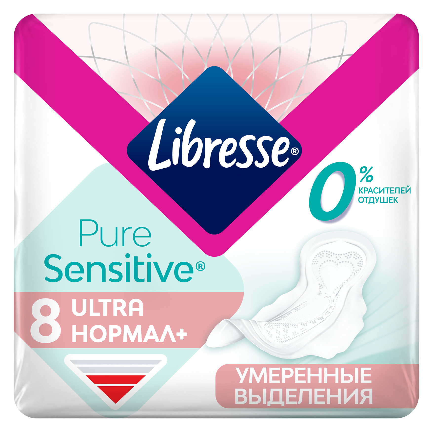 Гигиенические прокладки Libresse Ultra Sensitive Pure Нормал 8 шт - отзывы  покупателей на Мегамаркет | прокладки 8575