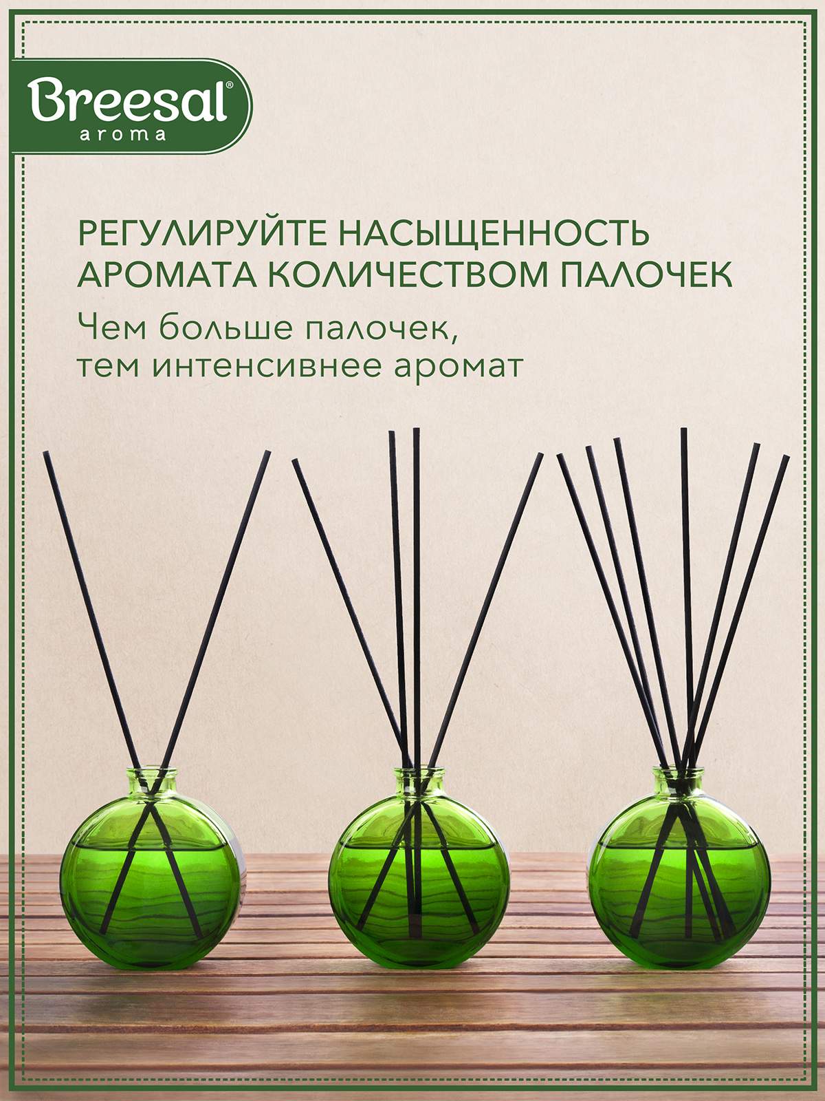 Ароматизатор Breesal Arome Sticks Жизненная энергия, 70 мл купить в  интернет-магазине, цены на Мегамаркет