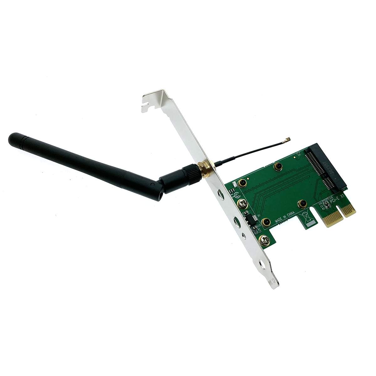 Pci ven 168c 0034. Контроллер pci-e to mini pci-e c разъемом под антенну модель ecv01b, espada.