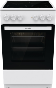 Электрическая плита Gorenje GEC5A21WG-B белый - купить в Эльдорадо, цена на Мегамаркет