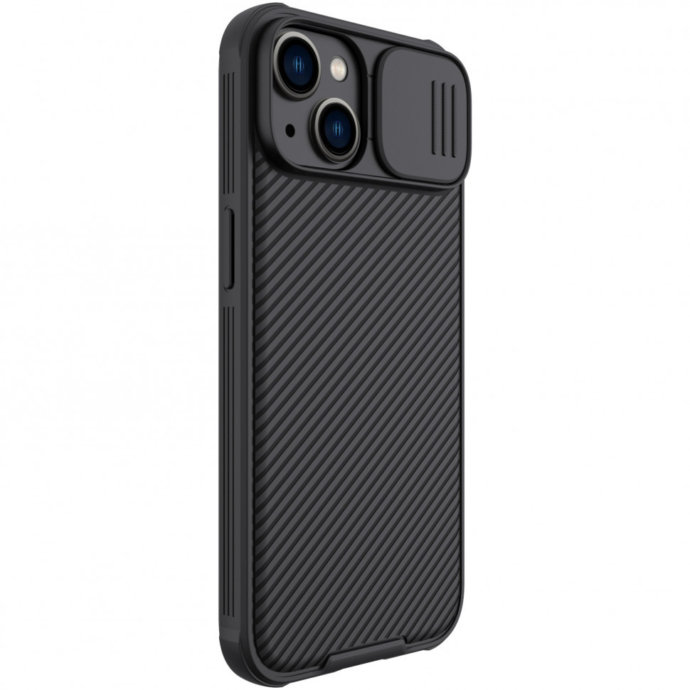 Чехол nillkin camshield pro case для iphone 14 plus, черный  (6902048248359), купить в Москве, цены в интернет-магазинах на Мегамаркет